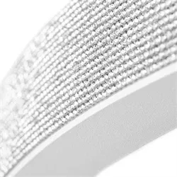 Moon Lampe, LED Bordlampe 35 W, Hvid, Skarpt Lys med rhinsten, GNB